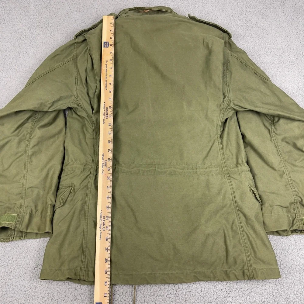 VTG Alpha Industries M-65 Jacket‎ Mens Small Green OG-107 Military Air Command